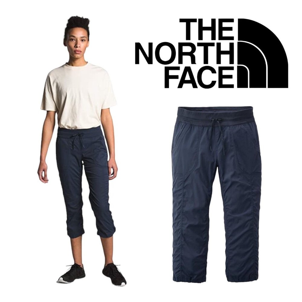 NEW with tags North Face Womens M Aphrodite 2.0 Navy Hiking Capri Pants